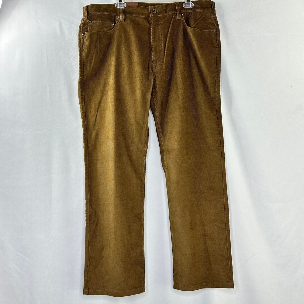 Orvis 40x30 Five Pocket Pant Brown Stretch Corduroy Heritage Gorpcore Office NWT